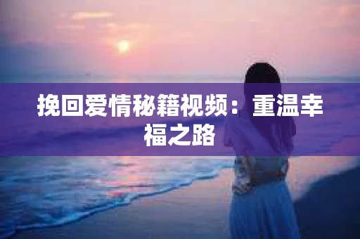 挽回爱情秘籍视频：重温幸福之路