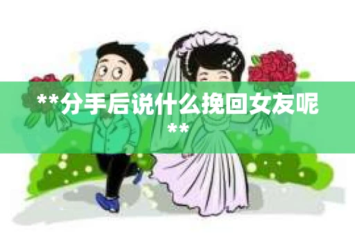 **分手后说什么挽回女友呢**