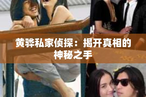 黄骅私家侦探：揭开真相的神秘之手