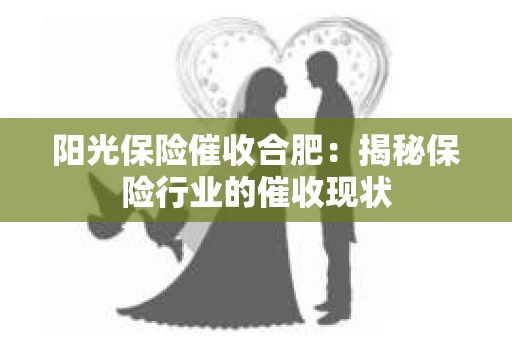 阳光保险催收合肥：揭秘保险行业的催收现状