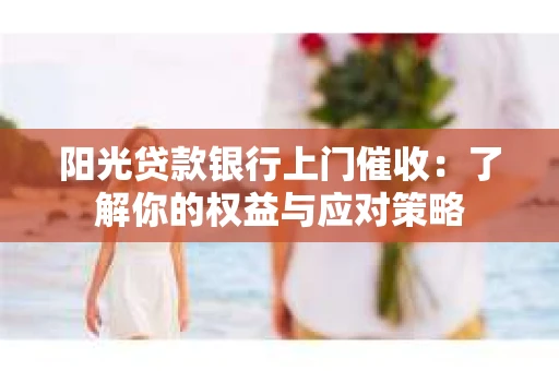 阳光贷款银行上门催收：了解你的权益与应对策略