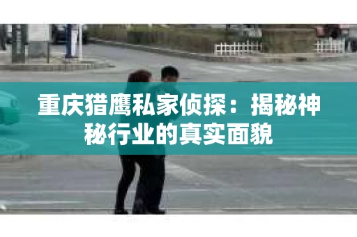 重庆猎鹰私家侦探：揭秘神秘行业的真实面貌