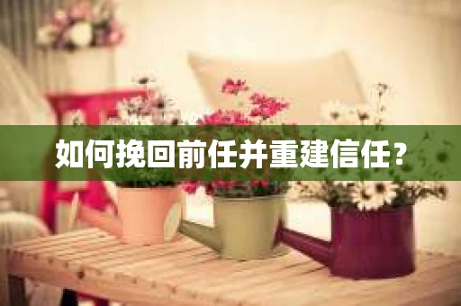 如何挽回前任并重建信任？