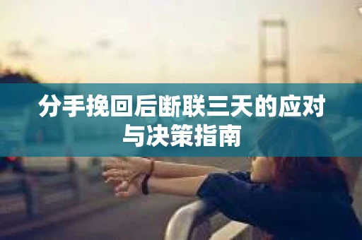 分手挽回后断联三天的应对与决策指南